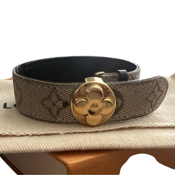 LOUIS VUITTON Monogram Mini Lin Wish Bracelet - Picture 3 of 14